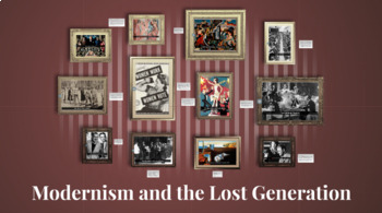 Preview of Modernism and the Lost Generation PowerPoint - Lecture