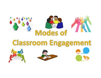 Preview of Modes of Classroom Engagement Posters