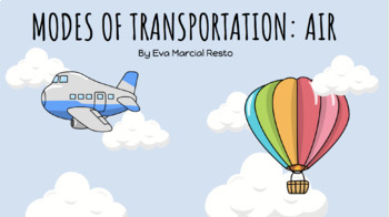 Preview of Modes of Transportation: Air (Google Slide, Touch-Friendly Activity)