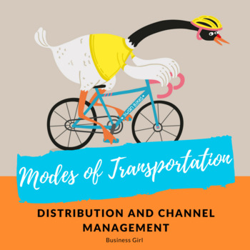Preview of Modes of Transportation Comparison Worksheet for Distribution