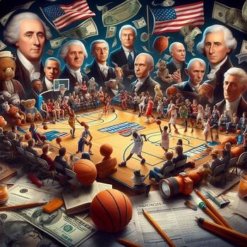 Preview of Modifiable “March Madness” of American Presidents Activity Outline/Resources