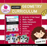 Modified Geometry Curriculum (10 Units - 1 Year) Ultimate 