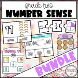 Modified Grade 2 NUMBER SENSE Bundle! - Whole Numbers & Fr