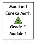 Modified Math - EUREKA! 2nd Grade - NEW!!!!! (Lesson Plans
