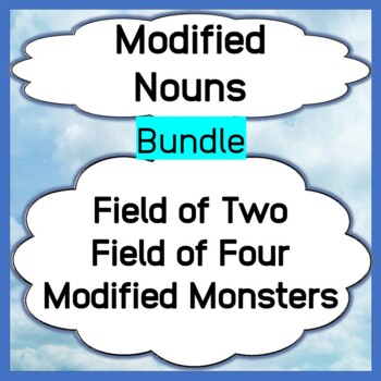 Preview of Modified Nouns - Bundle - Expressive and Receptive Language