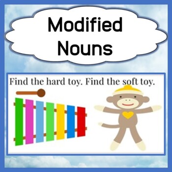 Modified Nouns Expressive And Receptive Language By Head In The Clouds