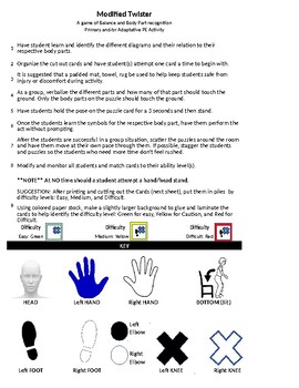 Preview of Modified Twister for Adaptive PE or Primary Education