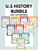 Modified U.S. History - Part 1 (10 Chapters) - Special Education