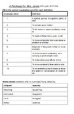 Modified Vocabulary for 5th Grade Journeys Textbook