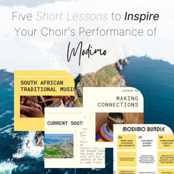 Preview of Modimo Lesson Plan Bundle for Choirs