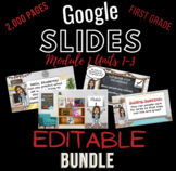 Module 1 Bitmoji Interactive Classroom Bundle