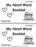 Module 1 HMH SL Heart Word Booklet