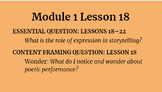 Module 1 Lessons 18-22 Wit and Wisdom 8th Grade