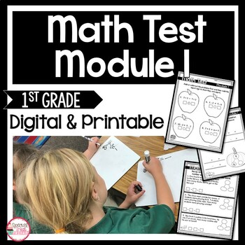 Preview of Eureka 1st grade Math Test Module 1 FREE