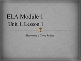 Module 1 - Unit 1 - Lessons 1-3