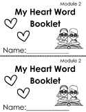 Module 2 HMH SL inspired Heart Word Booklet