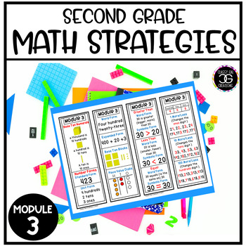 Preview of Grade 2 Math Place Value Counting and Comparison of Numbers Strategy Bookmarks