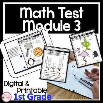 Preview of Math Test 1st Grade Module 3