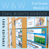 Module 3 Vocabulary - Civil Rights Heroes - 2nd Grade WW -