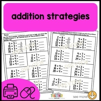 Math Worksheets 1st Grade tens and ones by OCD in ...