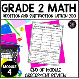 Grade 2 Math Addition and Subtraction Within 200 Assessmen