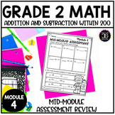 Grade 2 Math Addition and Subtraction Within 200 Mid Asses