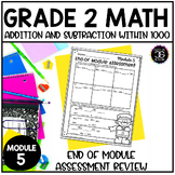 Grade 2 Math Addition and Subtraction Within 1000 Assessme