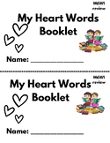 Module 6 Heart Words Booklet