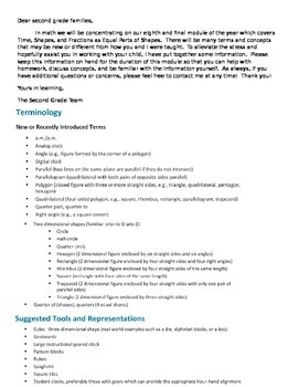 Preview of Module 8 Parent Helper Sheet