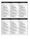 Module Grading Rubric for Yearbook 6 per page