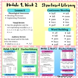 Modules 1-3 BUNDLE! HMH Structured Literacy Inspired Focus