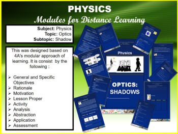 Preview of Modules For Physics: Optics (Shadows)