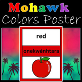 Mohawk (Kanien'kéha) Colors Poster