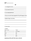 Moi Introduction Worksheet