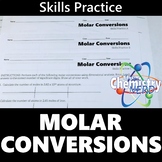 Molar Conversions Skills Practice Worksheets