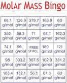 Molar Mass Bingo (Chemistry Activity)