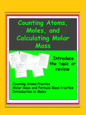 Counting Atoms, Moles, and Calculating Molar Mass