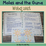 Molas and the Guna Webquest and coloring activity