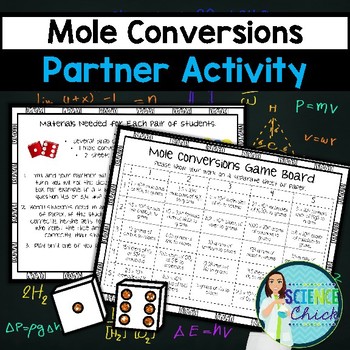 Preview of Mole Conversions Partner Activity