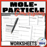 Mole-Particle Conversions Worksheets | Printable and Digital