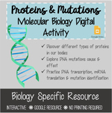 Molecular Biology: DNA, Proteins and Mutations DIGITAL Activity