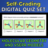 Molecular Geometry and VSEPR Models -- Quiz Assignments on