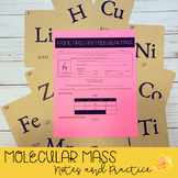 Molecular Mass Notes and Practice