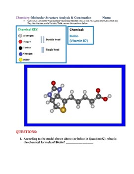 Preview of Molecular Structure Analysis & Construction