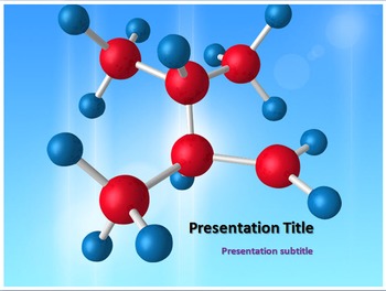 Preview of Molecule PowerPoint Template