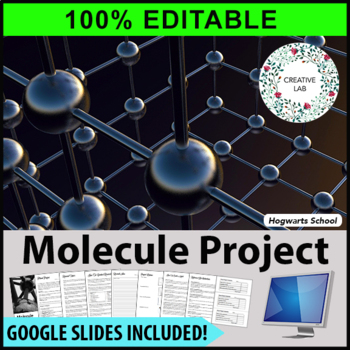 Preview of Molecules Research Project - 100% Editable