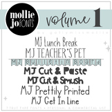 Mollie Jo Fonts: Volume One