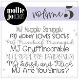 Mollie Jo Fonts: Volume Five
