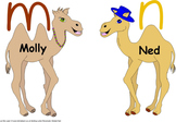 Molly and Ned M N Letter Confusion Pack