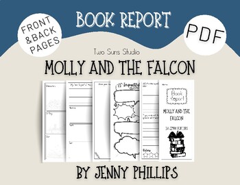 Preview of Molly and the Falcon Book Report Brochure, PDF, 2 Pages